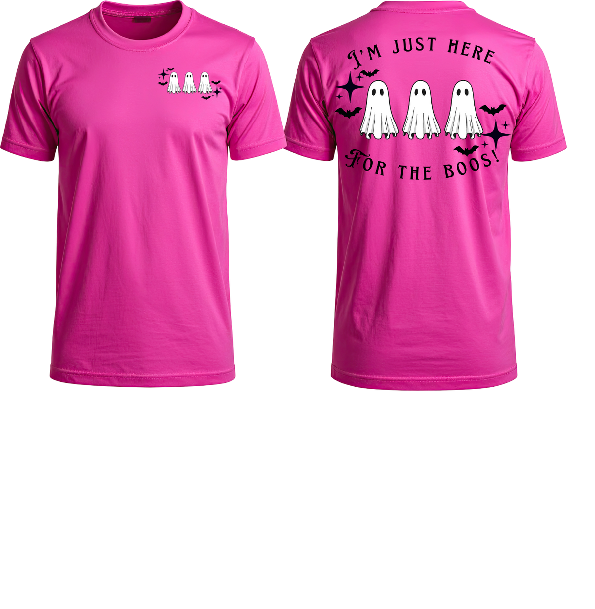 I'm Just Here for the Boos-Halloween Tee