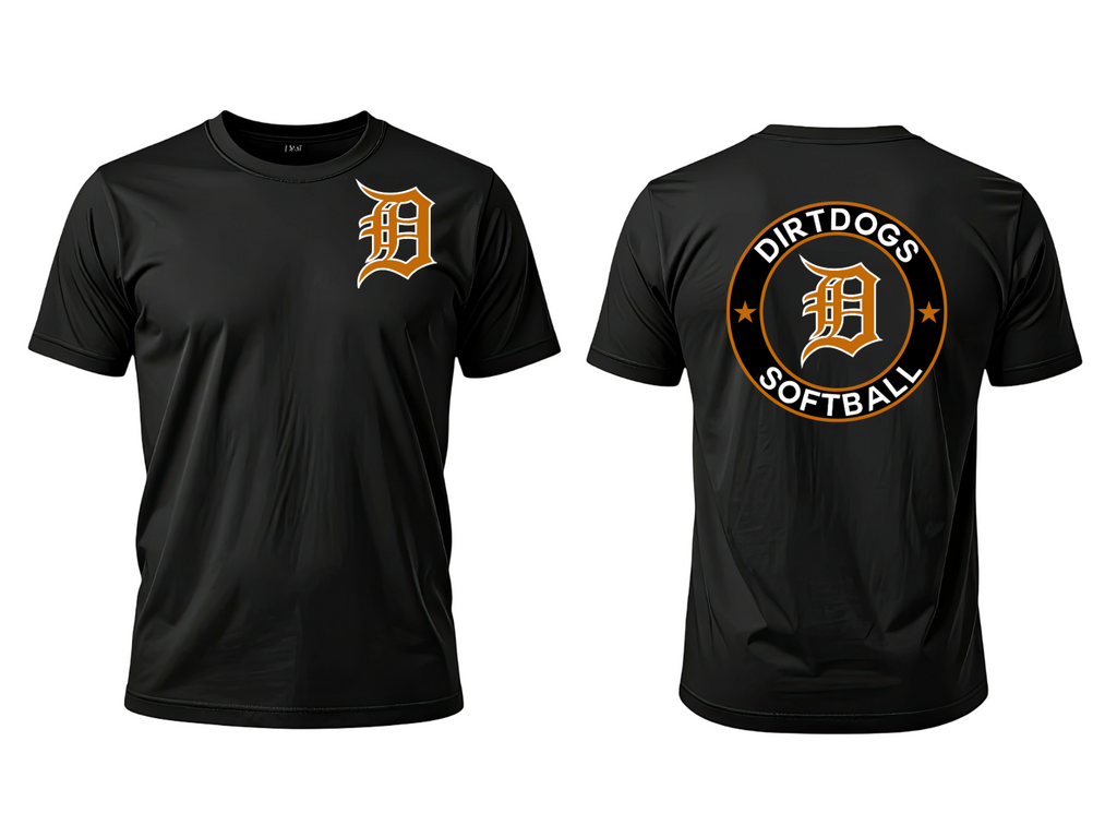 Dirtdogs Softball Performance Tee