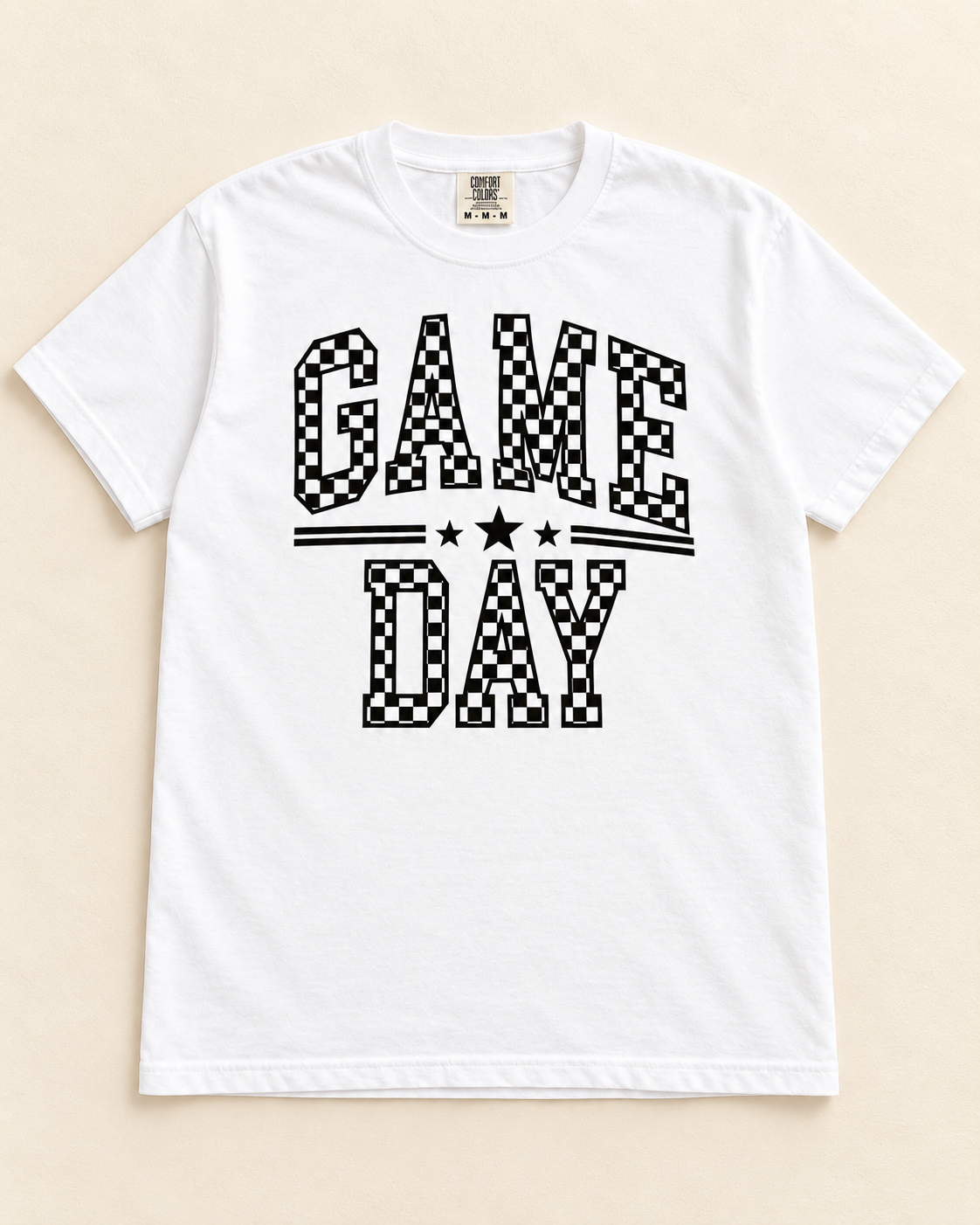 Checkered Game Day Tee