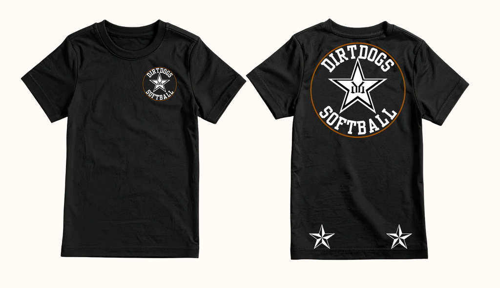 Cen Cal Dirtdogs Star Logo T-shirt